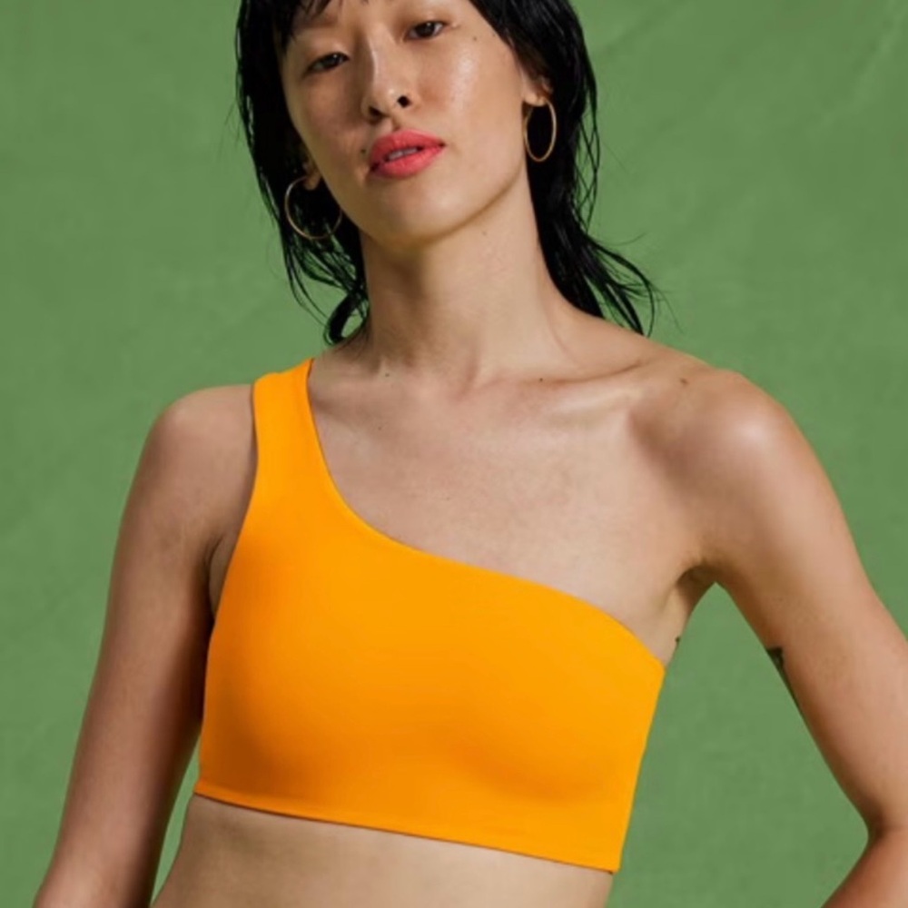 Girlfriend Collective Spritz Poolside Bikini Bottom & Spritz Caspian Bikini Top